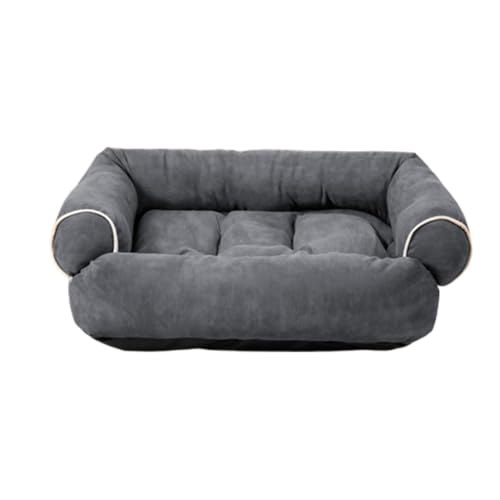 XAGMODSHN Haustierbett mit abnehmbarem Kissen, weicher und schöner Hundekorb, Hundesofa, abnehmbares Kissennest XAGMODSHN Haustierbett mit abnehmbarem Kissen, weicher und schöner Hundekorb, Hundesofa, abnehmbares Kissennest von XAGMODSHN