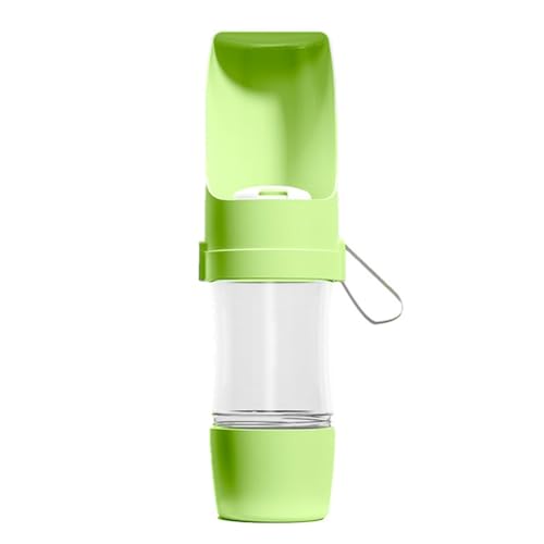 XAGMODSHN Hund Wasserflasche mit Futterspender Trinknapf für Outdoor Walking Reise Faltbare Trinkflasche Futterbehälter von XAGMODSHN