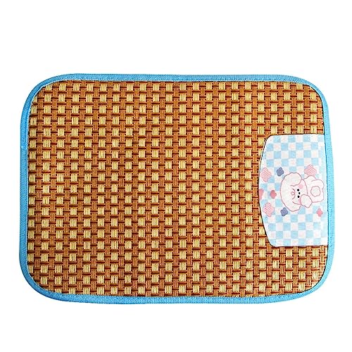 XAGMODSHN Hundematte für Haustiere, Katzen, natürlich, atmungsaktiv, Rattan, Liege, Sofa für kleine Hunde XAGMODSHN Hundematte für Haustiere, Katzen, natürlich, atmungsaktiv, Rattan, Liege, Sofa für kleine Hunde von XAGMODSHN