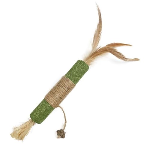 XAGMODSHN Katzen Katzenminze Stick Katzen Beißring Leckstab Katzen Teaser Stick Spielzeug Kauen Matatabi Katzen Haarbälle Entfernung Leckerli Stick XAGMODSHN Katzen Katzenminze Stick Katzen Beißring Leckstab Katzen Teaser Stick Spielzeug Kauen Matatabi Katzen Haarbälle Entfernung Leckerli Stick von XAGMODSHN