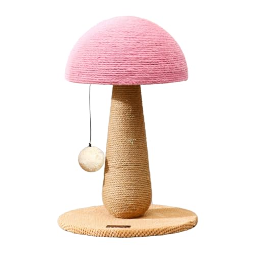 XAGMODSHN Katzen Kratzstangen, Katzenpfosten mit Spielzeug Teaser Interaktion Katzen Sisal Pilz Kratzbaum Möbel Protektoren XAGMODSHN Katzen Kratzstangen, Katzenpfosten mit Spielzeug Teaser Interaktion Katzen Sisal Pilz Kratzbaum Möbel Protektoren von XAGMODSHN