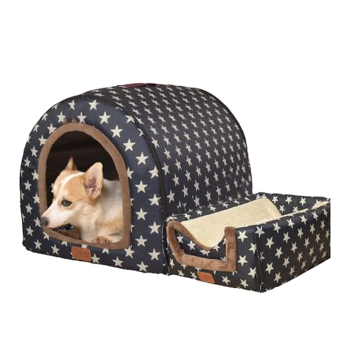 XAGMODSHN Katzenbett für den Innenbereich, für kleine Hunde, warmes Bett, Haustierzelt, Bett, Kätzchenhöhle, dickes Kissen, für den Innenbereich XAGMODSHN Katzenbett für den Innenbereich, für kleine Hunde, warmes Bett, Haustierzelt, Bett, Kätzchenhöhle, dickes Kissen, für den Innenbereich von XAGMODSHN