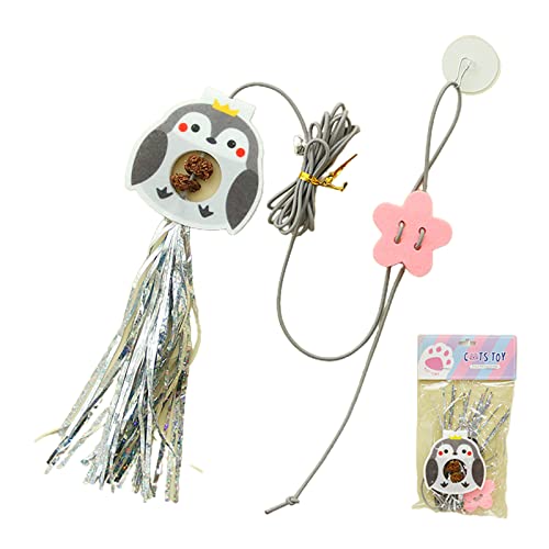 XAGMODSHN Katzenspielzeug für Katzen, elastischer Draht, Silvervine Frucht, interaktiv, für Indoor-Katzen, die alleine spielen XAGMODSHN Katzenspielzeug für Katzen, elastischer Draht, Silvervine Frucht, interaktiv, für Indoor-Katzen, die alleine spielen von XAGMODSHN