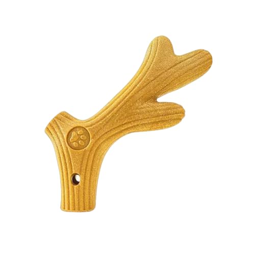 XAGMODSHN Kauspielzeug für Hunde, Kiefernholz, Horn/Knochenform, großer Kaustab für aggressive Kauer, natürliche Zähne, Gesundheit, Haustiergeschenk XAGMODSHN Kauspielzeug für Hunde, Kiefernholz, Horn/Knochenform, großer Kaustab für aggressive Kauer, natürliche Zähne, Gesundheit, Haustiergeschenk von XAGMODSHN
