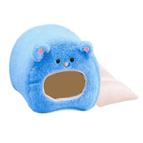 XAGMODSHN Meerschweinchenhöhle Bett Hamsternest Igelversteck Kleintiere Käfig Zubehör warmes Haus mit Haken maschinenwaschbar von XAGMODSHN