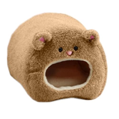 XAGMODSHN Meerschweinchenhöhle Hamster Igel Versteck für Kleintiere Warmes Haus mit Haken Maschinenwaschbar XAGMODSHN Meerschweinchenhöhle Hamster Igel Versteck für Kleintiere Warmes Haus mit Haken Maschinenwaschbar von XAGMODSHN