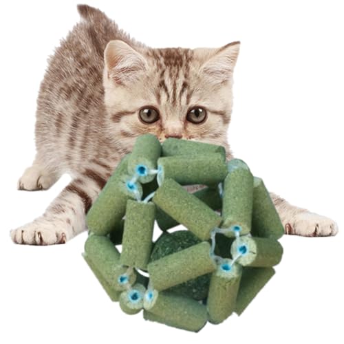 XAGMODSHN Natürliches Katzenminzspielzeug für Katze Lecken Minze für Haustier Katze Kauspielzeug Zahnen für Katze Unterhaltung XAGMODSHN Natürliches Katzenminzspielzeug für Katze Lecken Minze für Haustier Katze Kauspielzeug Zahnen für Katze Unterhaltung von XAGMODSHN
