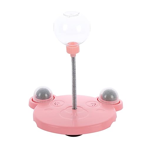 XAGMODSHN Pet Swing Futterspielzeug für Kätzchen, Katzenminze, langsamer Futterspender, interaktiver Leckerli-Futterspender mit Saugnapf, Langeweile XAGMODSHN Pet Swing Futterspielzeug für Kätzchen, Katzenminze, langsamer Futterspender, interaktiver Leckerli-Futterspender mit Saugnapf, Langeweile von XAGMODSHN
