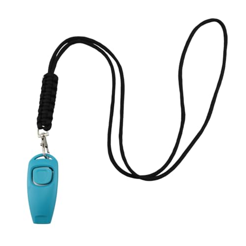 XAGMODSHN Profi Hundepfeife mit Clicker Gerät Praktische Hundetrainingspfeife mit Umhängeband für Outdoor Indoor XAGMODSHN Profi Hundepfeife mit Clicker Gerät Praktische Hundetrainingspfeife mit Umhängeband für Outdoor Indoor von XAGMODSHN