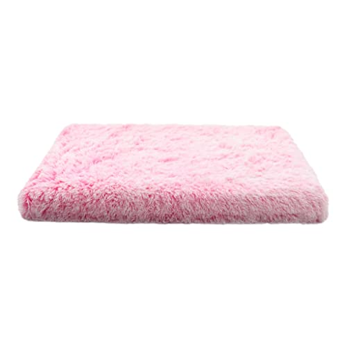 XAGMODSHN Quadratisches langes Plüsch-Hundebett mit Katzenmatten, Haustierhütte, warm, für Haustiere, waschbar, für Hunde, Katzen, Schlafsofa XAGMODSHN Quadratisches langes Plüsch-Hundebett mit Katzenmatten, Haustierhütte, warm, für Haustiere, waschbar, für Hunde, Katzen, Schlafsofa von XAGMODSHN