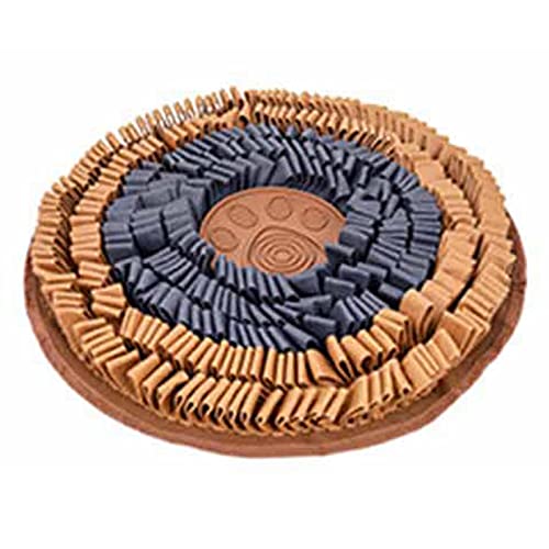 XAGMODSHN Schnüffelmatte für Hunde Schnüffeln Fütterungspad 19 x 19 Zoll Interaktive Welpen-Leckerlis Puzzle Spielzeug Trainingsmatten Reduzieren Stress von XAGMODSHN