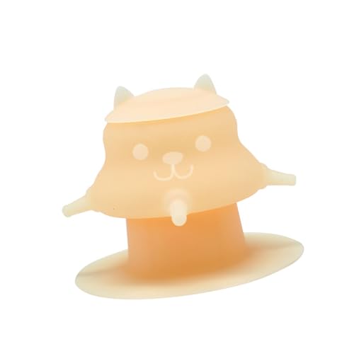 XAGMODSHN Silikon-Babyflasche für Kleintiere mit mehreren Nippelgrößen, sicherer Saugfuß-Design von XAGMODSHN