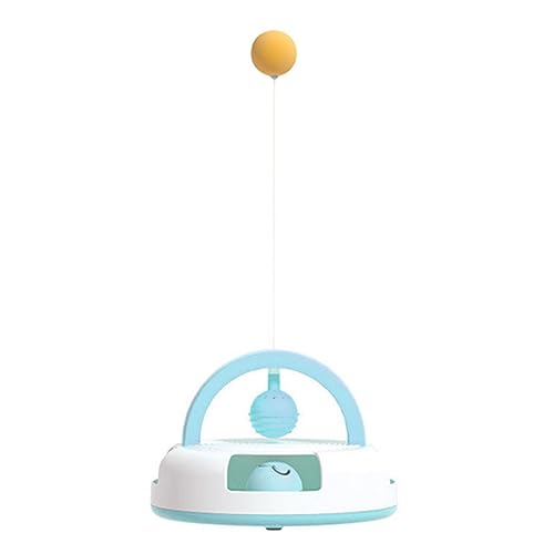 XAGMODSHN Tischtennis Katzenspielzeug mit Katzenminze Lustige Katze Drehteller Interaktive Katze Selbststimulation Katze Drehteller Spielzeug XAGMODSHN Tischtennis Katzenspielzeug mit Katzenminze Lustige Katze Drehteller Interaktive Katze Selbststimulation Katze Drehteller Spielzeug von XAGMODSHN