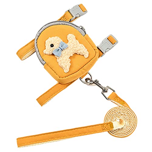 XANHOY Hundegeschirr, Rucksack, Hunderucksack, Geschirr mit Leine, Katzengeschirr, Welpengeschirr, Rucksack, Hundegeschirr und Leinenzüge XANHOY Hundegeschirr, Rucksack, Hunderucksack, Geschirr mit Leine, Katzengeschirr, Welpengeschirr, Rucksack, Hundegeschirr und Leinenzüge von XANHOY
