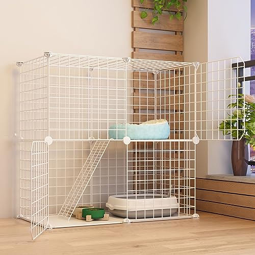 Katzenzaun für den Innenbereich, abnehmbar, Metall, Katzenkäfig, Frettchenkäfig, Hundekäfig, Katzenzaun, Katzenträger, Outdoor, Wohnmobil, Camping, Katzenzaun, Katzenbaum, geeignet für 1–2 Katzen, Katzenzaun für den Innenbereich, abnehmbar, Metall, Katzenkäfig, Frettchenkäfig, Hundekäfig, Katzenzaun, Katzenträger, Outdoor, Wohnmobil, Camping, Katzenzaun, Katzenbaum, geeignet für 1–2 Katzen, von XAoSCd