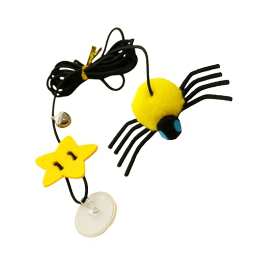 XBOKA Katzen-Schaukelspielzeug, Haustier-Trainingsgerät, Katzen-Unterhaltungszubehör, Plüsch-Katzen-Spielzeug für Haustier-Unterhaltung und Bewegung XBOKA Katzen-Schaukelspielzeug, Haustier-Trainingsgerät, Katzen-Unterhaltungszubehör, Plüsch-Katzen-Spielzeug für Haustier-Unterhaltung und Bewegung von XBOKA