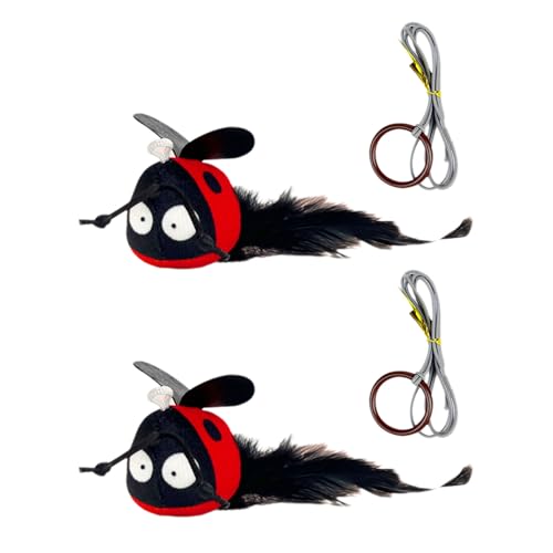 XBOKA - Quietschendes Katzenspielzeug mit Geräuschen für Katzen, zum Kauen von Insekten mit Geräuschen für Katzen XBOKA - Quietschendes Katzenspielzeug mit Geräuschen für Katzen, zum Kauen von Insekten mit Geräuschen für Katzen von XBOKA