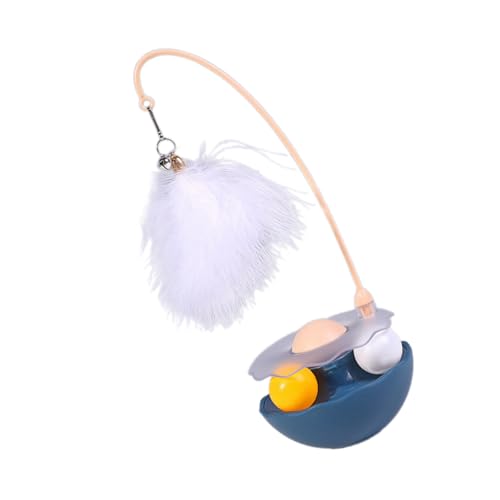 XBOKA Tumblers Zauberstab, Katzenspielzeug, lustiges Teasing, abnehmbar, lustiges Übungsspielzeug für Katzen mit abnehmbarem Wackelstab XBOKA Tumblers Zauberstab, Katzenspielzeug, lustiges Teasing, abnehmbar, lustiges Übungsspielzeug für Katzen mit abnehmbarem Wackelstab von XBOKA