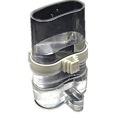 XCSSKG Automatischer Vogelwasserspender für Wassersamen, Sittiche, Kakadu, Vogelkralle, Kanarienvögel, Afrikanischer Kakadu, Käfigzubehör, Grau von XCSSKG
