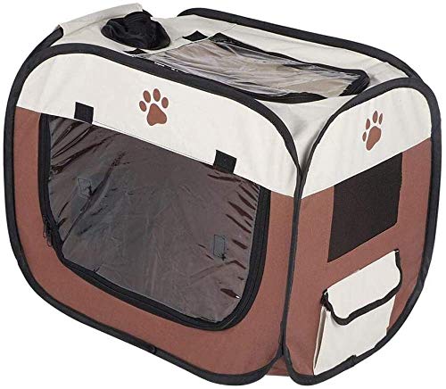 XD Designs Tierhaartrocknungsbox, Tragbare Tierhaartrocknungsbox, Zusammenklappbarer Welpentrockner Freisprech-Käfig-Reisetasche Für Katzen Hunde Kaninchen, Bade- Und Trockenzelt Für Hunde von XD Designs