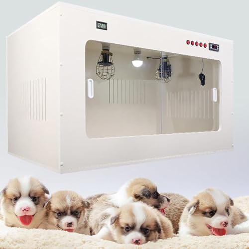 Großes Haustier-Brüter-Kinderzimmer, Intelligenter Welpen-Inkubator Für Neugeborene, Große Familien-Hundehütte, Haustier-Box, Welpen-Essentials-Hundekiste,White-60 * 50 * 50cm Großes Haustier-Brüter-Kinderzimmer, Intelligenter Welpen-Inkubator Für Neugeborene, Große Familien-Hundehütte, Haustier-Box, Welpen-Essentials-Hundekiste,White-60 * 50 * 50cm von XDLYWUZIQ