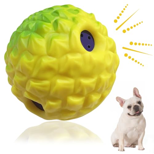 XFRJK Wobble Giggle Ball 8,8 cm Giggle Ball for Dogs Giggle Ball Interactive Dog Toys for Small Dogs Funny Dog Toys Dog Self Play Toy for Teeth Cleaning Training Apportieren Dog Gifts von XFRJK