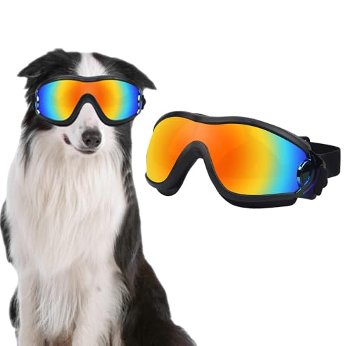 XFSRG Hundebrille für Kleine Hunde mit UV-Schutz Stilvolle Sonnenbrille für Hunde Ideal für Outdoor-Aktivitäten XFSRG Hundebrille für Kleine Hunde mit UV-Schutz Stilvolle Sonnenbrille für Hunde Ideal für Outdoor-Aktivitäten von XFSRG