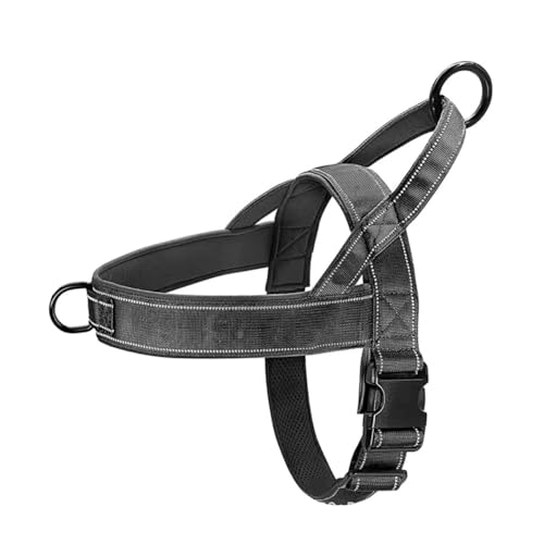 XFSRG Hundegeschirr Mittelgroße Hunde Verstellbar Strapazierfähig Komfortabel Perfekt Für Training Und Spaziergänge (S) von XFSRG