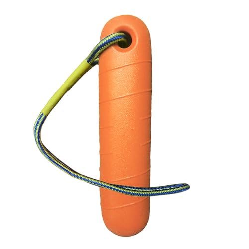XFSRG Kauspielzeug Für Hunde Wasserspielzeug Schwimmender Hundezubehör Kauknochen Hund Welpenspielzeug Für Draußen (Orange) von XFSRG
