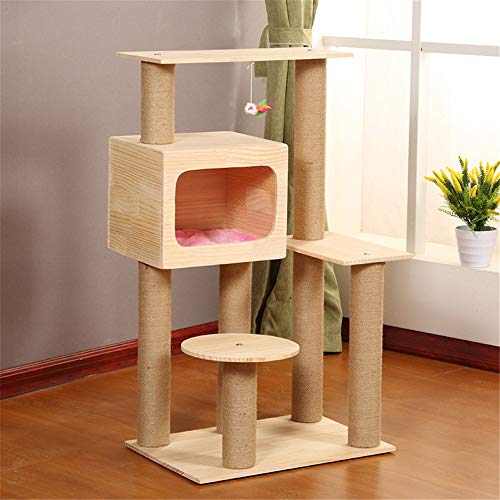 Kratzbaum Condo Sisalseil Cathead Katzenspielzeug Mehrschichtiges Katzenklettergerüst Stabiles Katzenklettergerüst Haustierhaus g Kratzbaum Condo Sisalseil Cathead Katzenspielzeug Mehrschichtiges Katzenklettergerüst Stabiles Katzenklettergerüst Haustierhaus g von XFZJCHAP