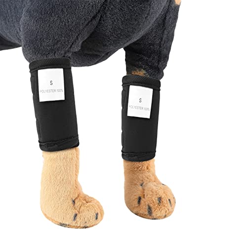 XGOPTS Vorderlauf Bandage für Hunde Vorderes Verband Hund für chirurgische Verletzungen 1 Paar Hund Vorderbeine Brace Knees Schutz Bandage Wrap (S) von XGOPTS
