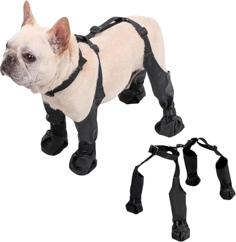 wasserdichte Hundestiefel, weiche Hundeschuhe, Pfotenschutz für Haustiere, rutschfeste Hosenträgerstiefel, verstellbare Hundeschuhe, rutschfeste Hundestiefel für Hunde wasserdichte Hundestiefel, weiche Hundeschuhe, Pfotenschutz für Haustiere, rutschfeste Hosenträgerstiefel, verstellbare Hundeschuhe, rutschfeste Hundestiefel für Hunde von XHCOHWWU