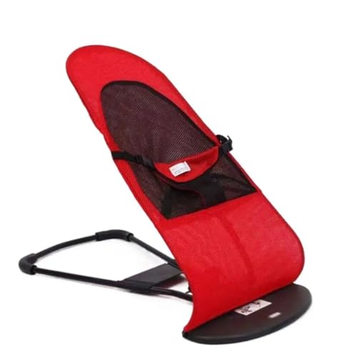XHSMYXGS Schaukelstuhl für Hunde, Katzenliege, verstellbar und tragbar, faltbar, für den Innenbereich, Hundehüpfstuhl, Frühlingssommer, Haustier-Hundebett, Katzensofa, Schaukelbett (rot) von XHSMYXGS