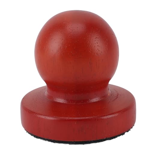 XHTLLO Wooden Dog Nail File Scratch Board, Round Nail Trimming Pad with 3 Replaceable Sandpapers, Stress Freely for Dogs of XHTLLO Wooden Dog Nail File Scratch Board, Round Nail Trimming Pad with 3 Replaceable Sandpapers, Stress Freely for Dogs of von XHTLLO