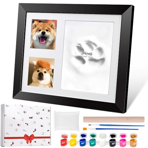 XHYASD Pfotenabdruck Set Hund,Pfotenabdruck Set Katze,Hundepfoten Abdruck Machen,Pfotenabdruck Set Hund mit Bilderrahmen,Pfotenabdruck Set Katze mit Bild,Baby Abdruckset,Baby Fussabdruck Set (Schwarz) XHYASD Pfotenabdruck Set Hund,Pfotenabdruck Set Katze,Hundepfoten Abdruck Machen,Pfotenabdruck Set Hund mit Bilderrahmen,Pfotenabdruck Set Katze mit Bild,Baby Abdruckset,Baby Fussabdruck Set (Schwarz) von XHYASD