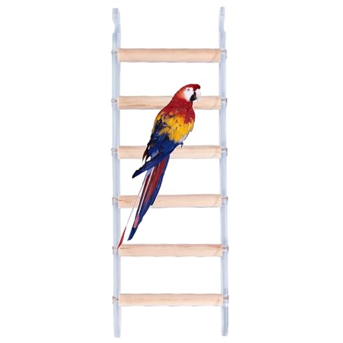 Käfigspielzeug Vogelstange Ständer Leiter Kratzbaum Ast Sitzstange für Papageien Sittiche Spielzeug Ast Vogelkäfig Spielzeug Vogelleiter für Käfig Käfigspielzeug Vogelstange Ständer Leiter Kratzbaum Ast Sitzstange für Papageien Sittiche Spielzeug Ast Vogelkäfig Spielzeug Vogelleiter für Käfig von XIAHIOPT