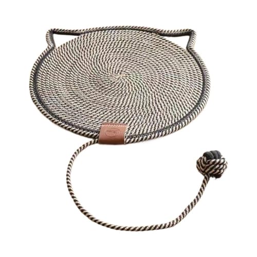 Baumwollseil Kratzpad Wiederverwendbare gewebte Matte Zubehör Haustier Schleifen Basis Werkzeug E0G2 Protector Training Claw von XIAOBAN