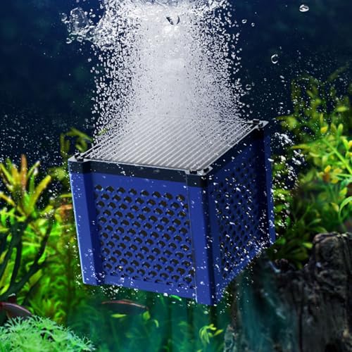 XIAOPINPI Aktivkohlefilter Aquarium Aktivkohle Cube, Eco-Aquarium Wassertrog Purifier Cube Für Teiche, Pferde, Aquarium,Vorratstank Wasserreiniger Würfel Pferdetränke (1 STK) von XIAOPINPI