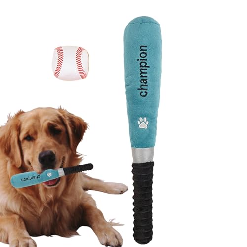 XIAOXIAOYU Baseballschläger-Hundespielzeug,Baseballschläger-Hundekauspielzeug,Eingebautes Quietsch-Hunde-Anreicherungsspielzeug für große Hunde | Beißspielzeug für Welpen, Kauspielzeug zum Zahnen von XIAOXIAOYU Baseballschläger-Hundespielzeug,Baseballschläger-Hundekauspielzeug,Eingebautes Quietsch-Hunde-Anreicherungsspielzeug für große Hunde | Beißspielzeug für Welpen, Kauspielzeug zum Zahnen von von XIAOXIAOYU