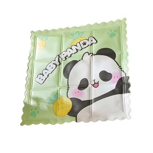 XIAOXIAOYU Hundekühlungsbett, Autositzkühlkissen | Faltbare tragbare Eismatte,34,5 x 34,5 cm gelindelte Katzenvorräte, Eiskissenstuhlkissen für den Innenbereich von XIAOXIAOYU