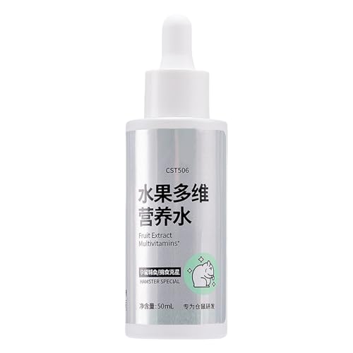 XIAOXIAOYU Kaninchen Ergänzungsfutter | Tägliches Flüssiges Nährstoffkonzentrat - 50ml Flüssige Unterstützung Für Knochen Gelenke Fell Flüssigkeitshaushalt Verdauung Meerschweinchen Hamster XIAOXIAOYU Kaninchen Ergänzungsfutter | Tägliches Flüssiges Nährstoffkonzentrat - 50ml Flüssige Unterstützung Für Knochen Gelenke Fell Flüssigkeitshaushalt Verdauung Meerschweinchen Hamster von XIAOXIAOYU