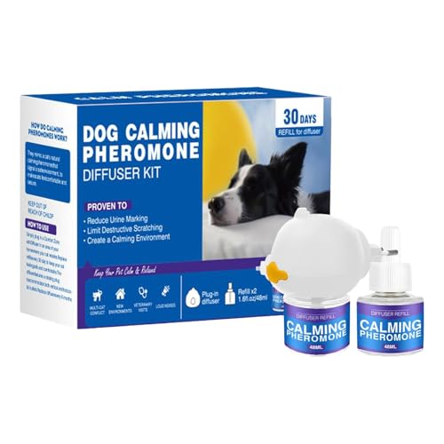 XIAOXIAOYU Katzenberuhigungsdiffusor, Katzenpheromone beruhigen Diffusor Refill | Entspannungsdiffusor - 60 lang anhaltende Stecker in der Katze beruhigende Freisetzung anhaltende Pheromon XIAOXIAOYU Katzenberuhigungsdiffusor, Katzenpheromone beruhigen Diffusor Refill | Entspannungsdiffusor - 60 lang anhaltende Stecker in der Katze beruhigende Freisetzung anhaltende Pheromon von XIAOXIAOYU