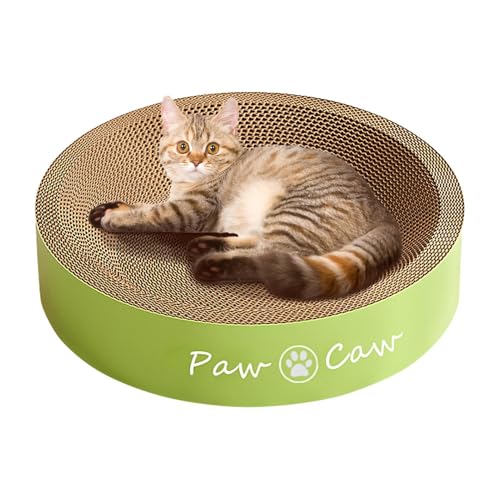 XIAOXIAOYU Katzenkrallenbrett, Katzenkratzbrett,Claw Corrugated Round Scratch Pad Kratzbrett | Langlebige Lounge-Bettruhe, recyceltes Haustierzubehör für Haustiere XIAOXIAOYU Katzenkrallenbrett, Katzenkratzbrett,Claw Corrugated Round Scratch Pad Kratzbrett | Langlebige Lounge-Bettruhe, recyceltes Haustierzubehör für Haustiere von XIAOXIAOYU