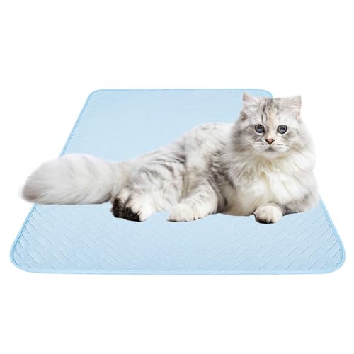 XIAOXIAOYU Kühlmatte Für Katzen - Katzen Kühlmatte Schlafmatte Mit -Effekt | Atmungsaktive Schlafmatte Für Tierkörbe & Haustierzubehör Bei Für Picknick, Park & von XIAOXIAOYU