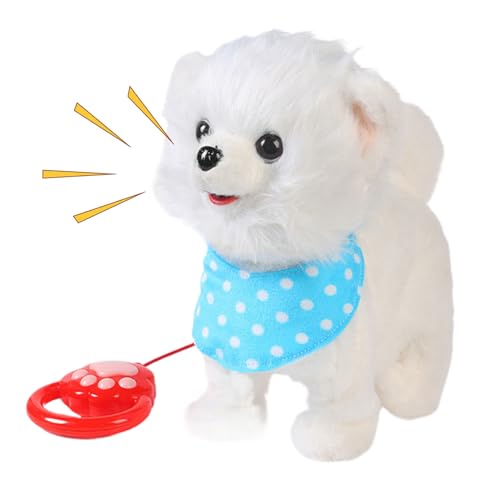 XIAOXIAOYU Laufender Hundespielzeug | Weiche Sprechende Spielzeuge | Interaktive Plüschdeko Für Zuhause, Cartoon Begleiter Für Und Mädchen XIAOXIAOYU Laufender Hundespielzeug | Weiche Sprechende Spielzeuge | Interaktive Plüschdeko Für Zuhause, Cartoon Begleiter Für Und Mädchen von XIAOXIAOYU