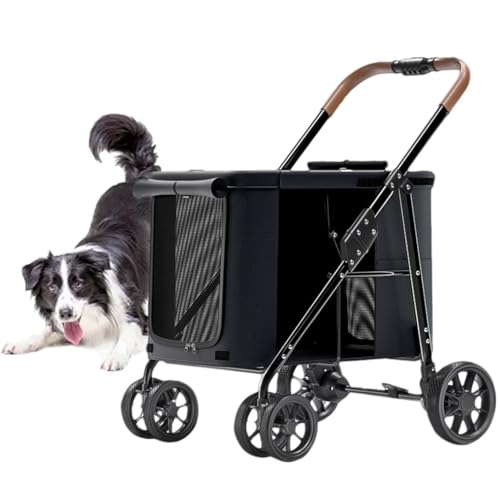 Hundewagen, faltbar, Katzen-Reiseträger, Haustier-Kinderwagen, Kinderwagen for große Hunde, Hunde-Kinderwagen for große Hunde, Haustier-Kinderwagen, großer Raumwagen for Katzen, Hunde, mehrere Haustie Hundewagen, faltbar, Katzen-Reiseträger, Haustier-Kinderwagen, Kinderwagen for große Hunde, Hunde-Kinderwagen for große Hunde, Haustier-Kinderwagen, großer Raumwagen for Katzen, Hunde, mehrere Haustie von XIAOYIWIN