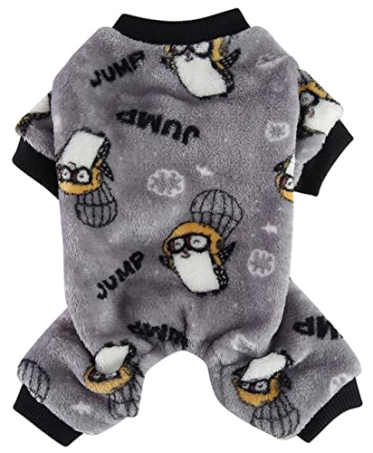 XIAOYU Hunde-Schlafanzug mit niedlichem Pinguin-Muster, Haustierkleidung, Hund, Halloween, Weihnachten, Kostüme, Welpen, Katze, Jumpsuits, M XIAOYU Hunde-Schlafanzug mit niedlichem Pinguin-Muster, Haustierkleidung, Hund, Halloween, Weihnachten, Kostüme, Welpen, Katze, Jumpsuits, M von XIAOYU