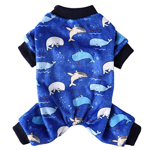 XIAOYU Wal Haustierkleidung für Hund Katze Pyjama Halloween Cosplay Weihnachtsoverall(M) XIAOYU Wal Haustierkleidung für Hund Katze Pyjama Halloween Cosplay Weihnachtsoverall(M) von XIAOYU