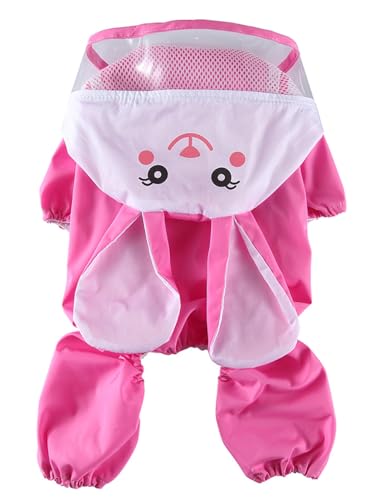 XIAOYU wasserdichter Hunderegenmantel, Vierbein-Regenjacke mit Kapuze, Leichter Outdoor-Regenponcho für kleine Hunde, Kaninche, L XIAOYU wasserdichter Hunderegenmantel, Vierbein-Regenjacke mit Kapuze, Leichter Outdoor-Regenponcho für kleine Hunde, Kaninche, L von XIAOYU