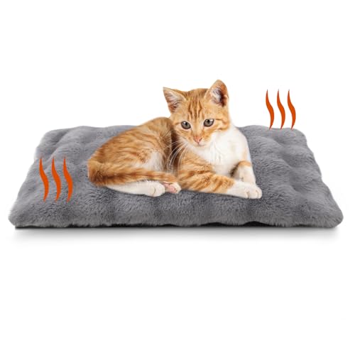 XIAPIA Selbstheizende Decke Katze & Hunde, Flauschig Selbstwärmende Katzendecke ohne Kabel, Wärmedecke Heizdecke ohne Strom, Washbar Thermodecke Katzenkissen Katzenbett Indoor im Auto Grau 60 * 45 cm XIAPIA Selbstheizende Decke Katze & Hunde, Flauschig Selbstwärmende Katzendecke ohne Kabel, Wärmedecke Heizdecke ohne Strom, Washbar Thermodecke Katzenkissen Katzenbett Indoor im Auto Grau 60 * 45 cm von XIAPIA